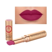 Colors Queen Beauty Lips Non transfer Pure Matte Lipstick (Purple) 4g