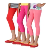 Greenwich Multicolor Cotton Leggings - 11-12 Years