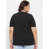 AUSTIVO - Black Cotton Blend Women's Regular Top ( Pack of 1 ) - None