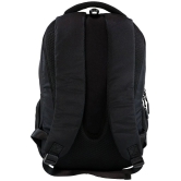 mikebags 22 Ltrs Black Polyester College Bag - Black