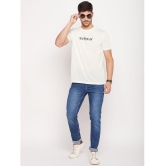 UBX Cotton Regular Fit Printed Half Sleeves Mens T-Shirt - Off-White ( Pack of 1 ) - None