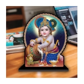 Saf Wood Lord Krishna Idol ( 28 cm )