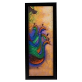 Indianara - Figurative Painting With Frame