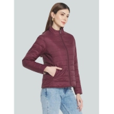 PPTHEFASHIONHUB - Polyester Maroon Puffer Pack of 1 - None