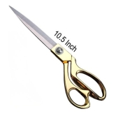 Professional Golden Steel Tailoring Scissors For Cutting Heavy Clothes Fabrics 10.5