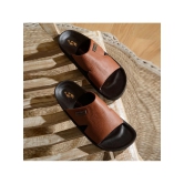 Aerowalk Tan Mens Daily Slipper - None