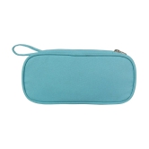 Zipper Pencil Pouch Narwhale Light Blue