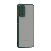 Samsung Galaxy M52 5G Back Cover Case Smoked Matte Bumper - Green