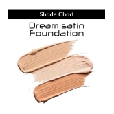 Colors Queen Dream Satin Oil Free Water Proof Foundation Honey Beige (Shade - 01)