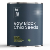 RAW BLACK CHIA SEEDS for Weight Loss. Good source of Calcium, Omega-3 Fatty Acids, Vitamins, Protein, Iron & other minerals