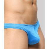 BASIICS By La Intimo - Blue BCSSS01 Polyester Mens Bikini ( Pack of 1 ) - None