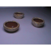 Set of 3 Mini Clay Bowls