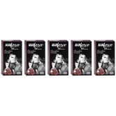 Manforce Chocolate flavor condom 10 Pcs x Pack of 5