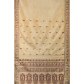 Baluchari Silk Saree Beige