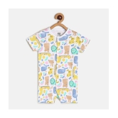 MINI KLUB - Multicolor Cotton Rompers For Baby Boy ( Pack of 1 ) - None