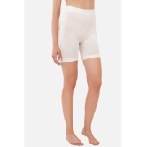 SELETA Cotton Capris - White Single - None