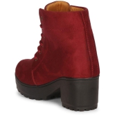 Ishransh - Red Women's Ankle Length Boots - None