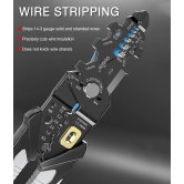 25 in 1 Wire Stripper Tool Wire Stripper and Cutter 25-in-1 Multifunctional Wire and Cable Stripping