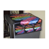 Revexo Single PVC Multicolor Fridge Top Cover - Multicolor