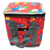 Family Fun Cartoon Printed Tiffin/Lunch Bag