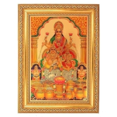 SHRI SHAKTI - Wood Religious Paintings (Pack of 1)