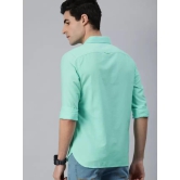 Men Slim Fit Solid Casual Shirt