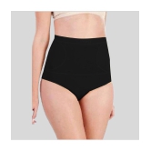 SELETA - Black Shapewear Cotton Women's Tummy Tucker ( Pack of 1 ) - None