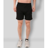 Zeffit - Black Cotton Blend Mens Shorts ( Pack of 1 ) - None