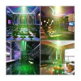 DAYBETTER Metal DJ Mini Laser Led Projector Stage Light Pendant Multi - Pack of 1