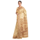 Baluchari Silk Saree Beige