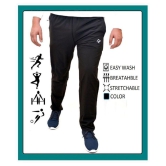 RANBOLT  Hybrid Black Trackpants For Men's - L