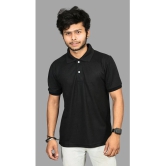 Forbro - Black Cotton Regular Fit Mens Sports Polo T-Shirt ( Pack of 1 ) - None