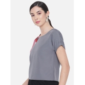 ALL WAYS YOU Polyester Regular Tops - Grey Single - L