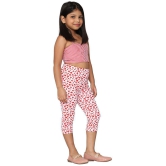 2K KIDS Capri Leggings For Girls |All Over Printed |Viscose Blend  (Red Heart ,7 Years - 8 Years) - Pack Of 1 (2KGLCVAOP_RH_78Y) - None