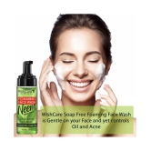 WishCare Foaming Neem Face Wash & Pure and Natural Aloe Vera Gel Moisturizer 350 ml Pack of 2