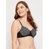 Clovia - Black Cotton Blend Lightly Padded Womens T-Shirt Bra ( Pack of 1 ) - None