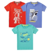 Cub Mcpaws - Multi Color Cotton Boy's T-Shirt ( Pack of 3 ) - None