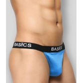 BASIICS By La Intimo - Multicolor Cotton Mens Thongs ( Pack of 2 ) - L