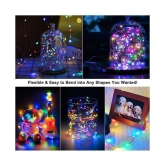 MIRADH 3M 30 Led- 2 Mode Still & Blink String Lights - Multicolour