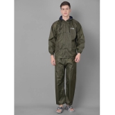 Dollar Green Polyester Mens Rain Suit ( Pack of 1 ) - XL