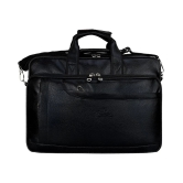 Leather World - Black P.U Office Bag