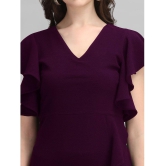 Sheetal associates - Purple Polyester Blend Women's Bodycon Dress ( Pack of 1 ) - None