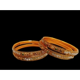 Fancy Bangles Set with Stones for Women