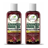 GULBADAN Advanced Onion Hair Oil 100 mL Pack of 2