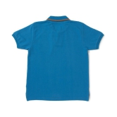 Cub McPaws Boys Blue Polo T Shirt | Half Sleeves | for 4-12 Years Boys - None