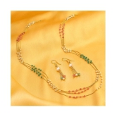 Sukkhi - Gold Alloy Necklace Set ( Pack of 1 ) - Gold