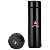 Swiss Military SMF5 Steel Flask - 475 ml - Black