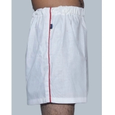 DESHBANDHU DBK - White Cotton Mens Boy Shorts ( Pack of 1 ) - None