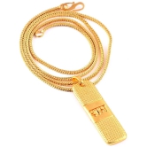 Jewar Mandi Golden Pendant ( Pack of 1 ) - Golden