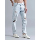 Bene Kleed Regular Fit Distressed Mens Jeans - Blue ( Pack of 1 ) - None